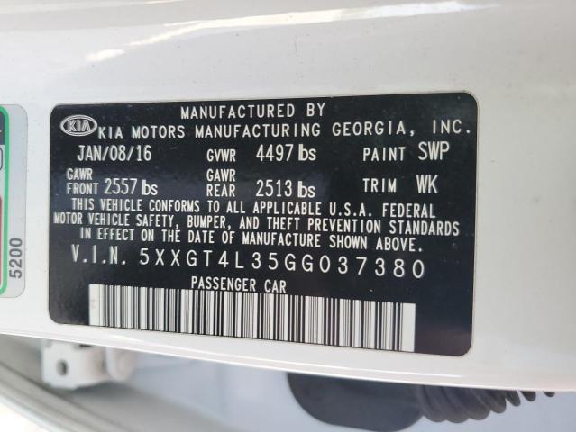 2016 KIA OPTIMA LX - 5XXGT4L35GG037380