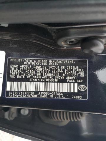 2015 TOYOTA CAMRY LE - 4T1BF1FK7FU959396