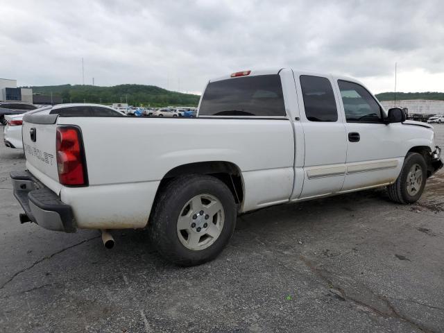 CHEVROLET SILVERADO 2005 white 4dr ext gas 2GCEC19T551358173 photo #4