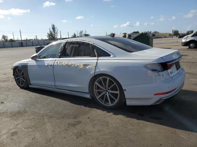 AUDI S8 2023 white  gas WAULSAF80PN003209 photo #3