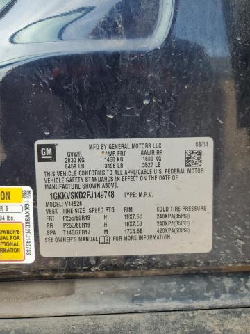 2015 GMC ACADIA SLT - 1GKKVSKD2FJ149748