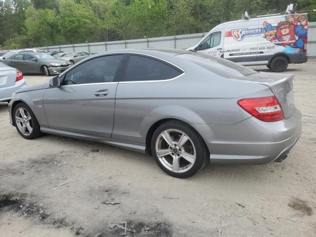 Vin: wddgj4hbxcf882097, lot: 54193865, mercedes-benz c-class 250 20122