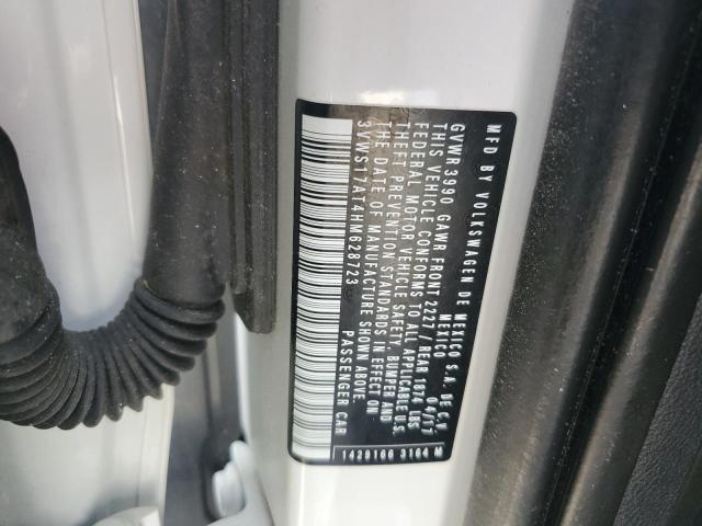 2017 VOLKSWAGEN BEETLE DUN 3VWS17AT4HM628723