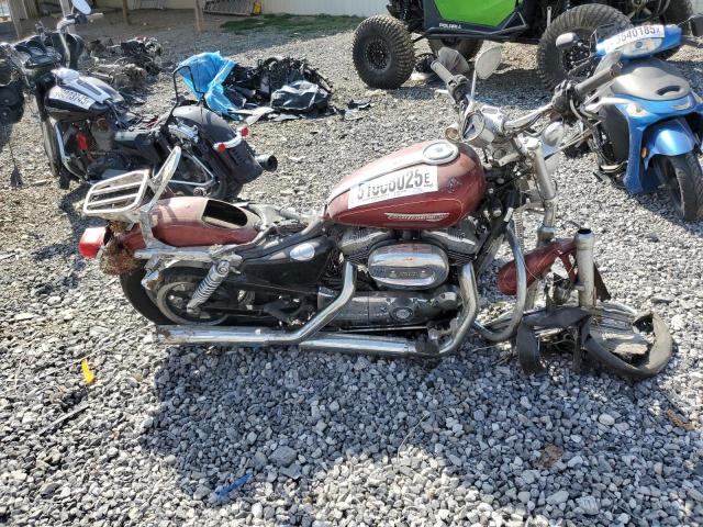 HARLEY-DAVIDSON XL1200 C 2009 maroon road/str gas 1HD1CT3139K418991 photo #1