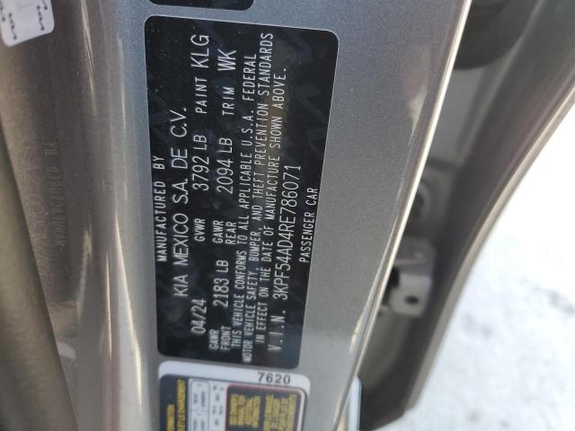 2024 KIA FORTE GT L - 3KPF54AD4RE786071