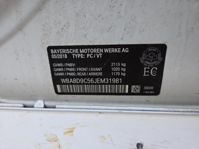 2018 BMW 330 XI WBA8D9C56JEM31981
