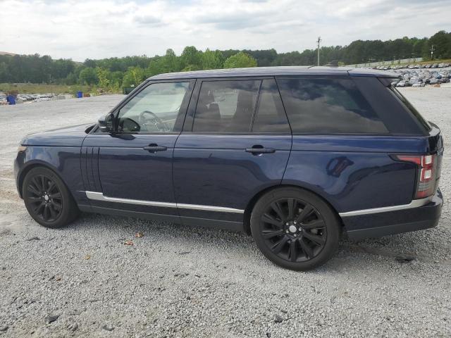 LAND ROVER RANGE ROVE 2016 blue 4dr spor gas SALGR2PF4GA288399 photo #3