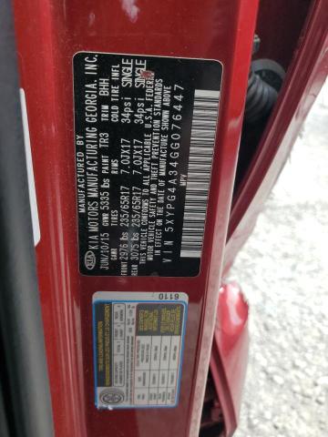 2016 KIA SORENTO LX - 5XYPG4A34GG076447