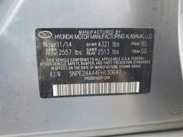 2015 HYUNDAI SONATA ECO - 5NPE24AA4FH130647