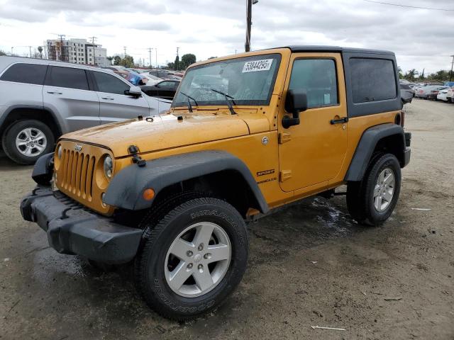2014 JEEP WRANGLER S - 1C4AJWAG8EL252052