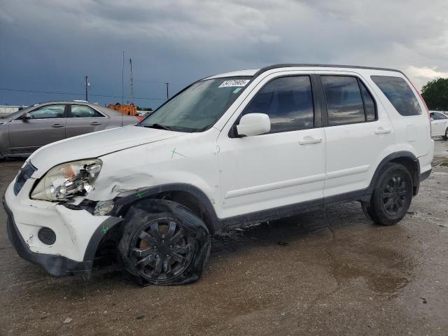 HONDA CR-V SE 2005 white  gas JHLRD78975C013425 photo #1