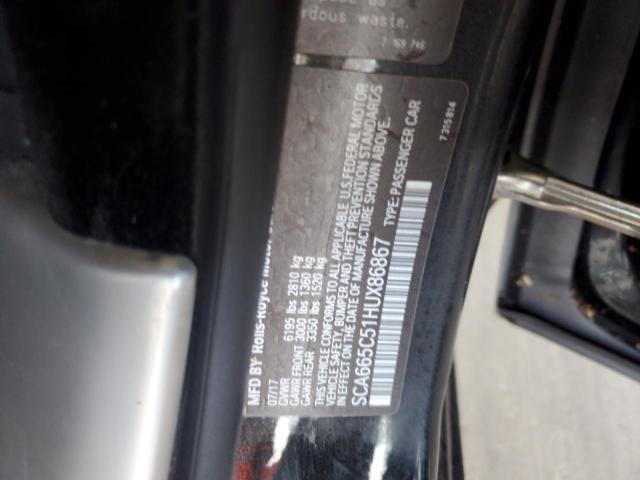 2017 ROLLS-ROYCE WRAITH SCA665C51HUX86867