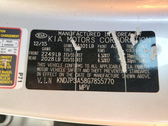 2016 KIA SOUL + - KNDJP3A58G7855770