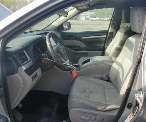 2016 TOYOTA HIGHLANDER - 5TDBKRFH7GS278731