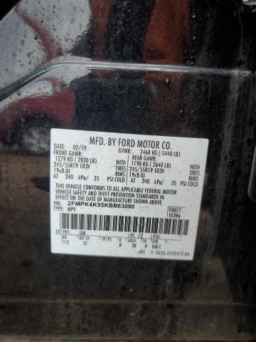 2019 FORD EDGE TITAN - 2FMPK4K95KBB63090