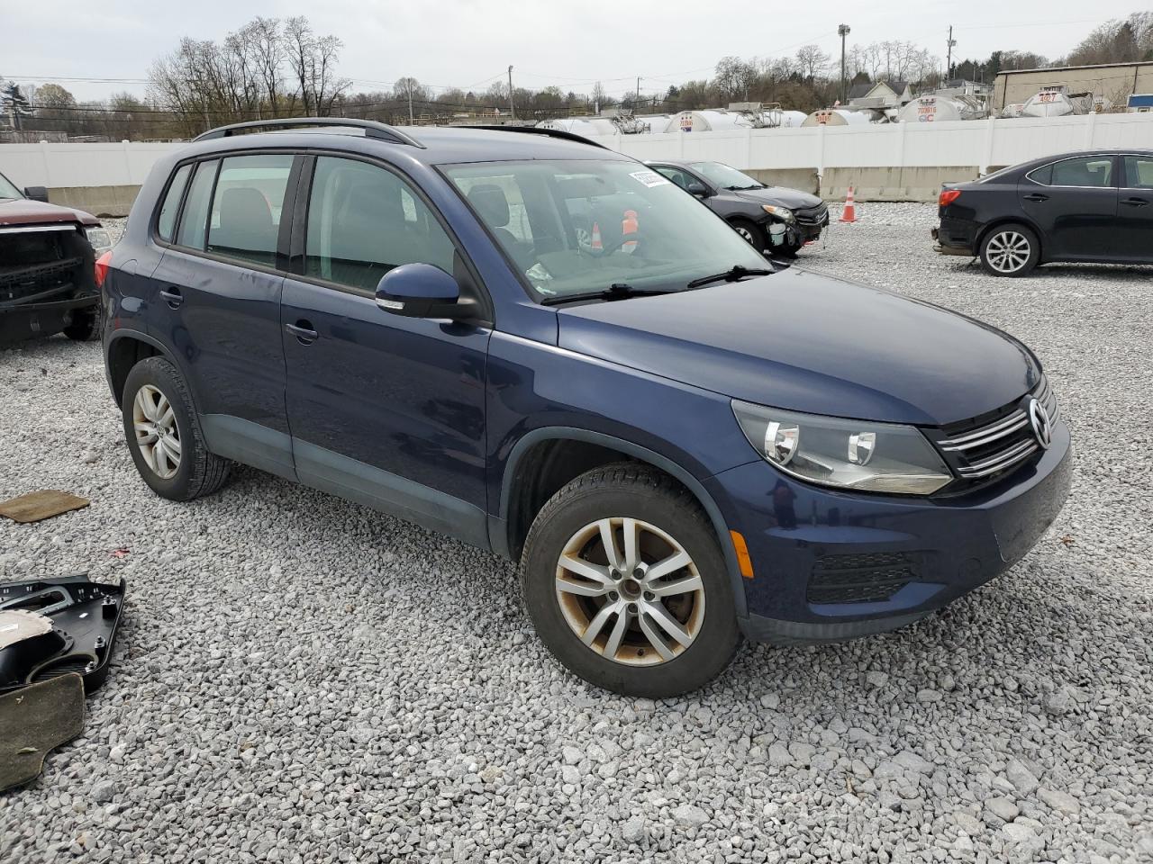 Lot #3151503649 2015 VOLKSWAGEN TIGUAN S