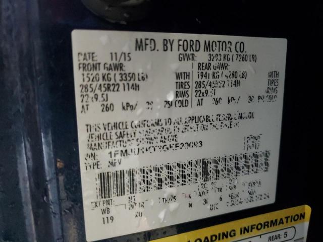 2016 FORD EXPEDITION - 1FMJU1KT3GEF20093