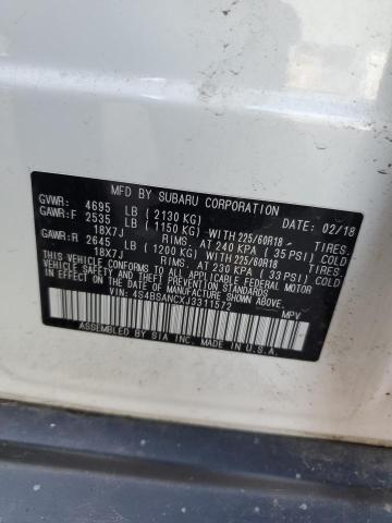 2018 SUBARU OUTBACK 2. - 4S4BSANCXJ3311572