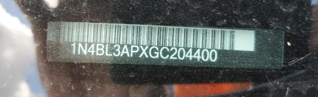 2016 NISSAN ALTIMA 3.5SL 1N4BL3APXGC204400