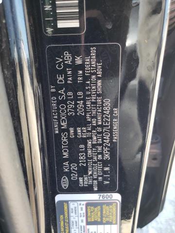 2020 KIA FORTE FE - 3KPF24AD7LE224830