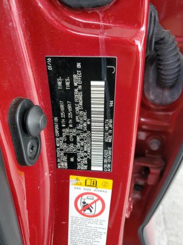 2016 LEXUS NX 200T BA - JTJYARBZ8G2031539