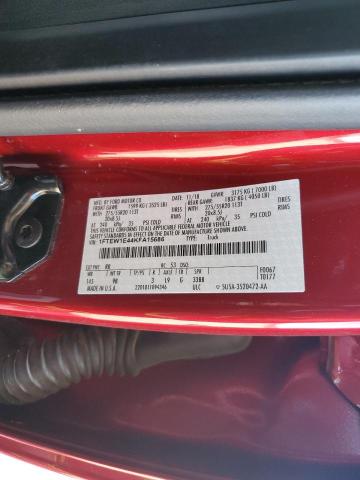 2019 FORD F150 SUPER - 1FTEW1E44KFA15686