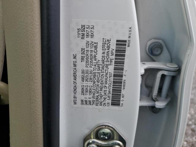 2016 ACURA RDX ADVANC 5J8TB4H73GL017837