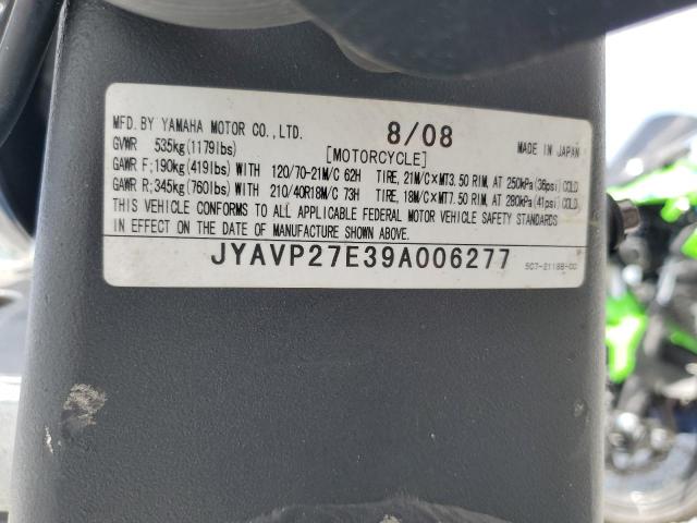 2009 YAMAHA XV1900 CU JYAVP27E39A006277