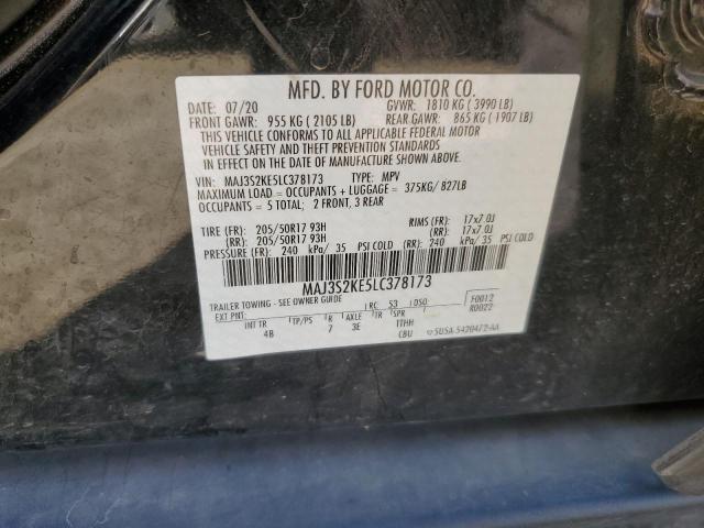 2020 FORD ECOSPORT T - MAJ3S2KE5LC378173