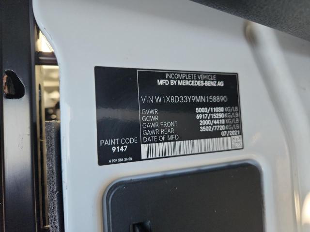 2021 MERCEDES-BENZ SPRINTER 3 W1X8D33Y9MN158890