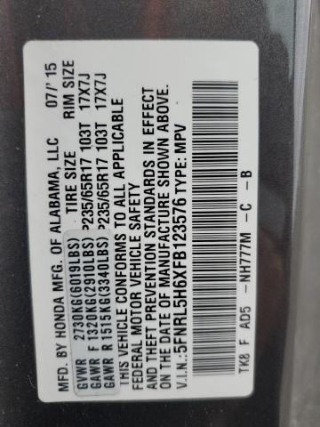 2015 HONDA ODYSSEY EX - 5FNRL5H6XFB123576