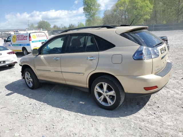 LEXUS RX 400H 2008 tan  hybrid engine JTJGW31UX82007745 photo #3