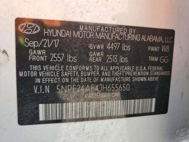 2018 HYUNDAI SONATA SE - 5NPE24AF4JH655650