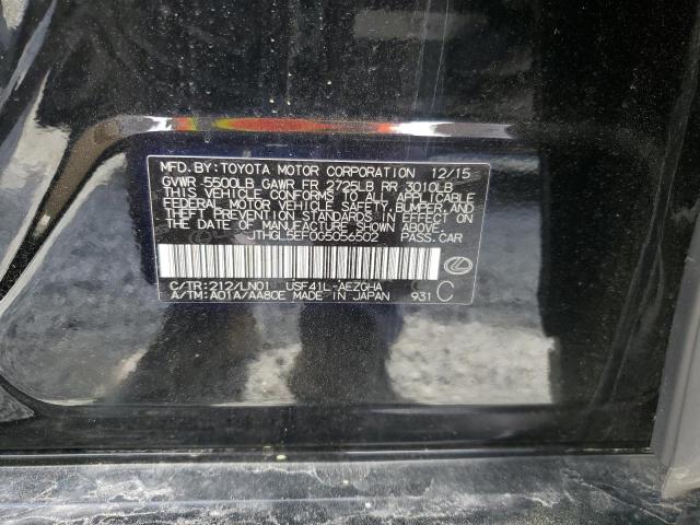 2016 LEXUS LS 460L JTHGL5EF0G5056502