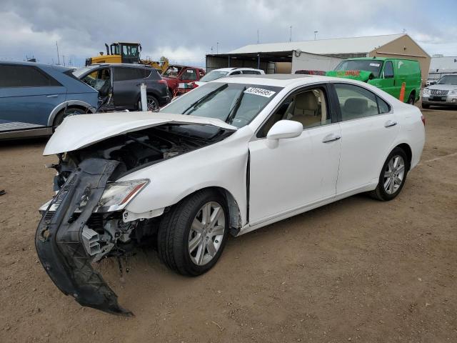 LEXUS ES 350 2009 white  gas JTHBJ46G892335427 photo #1