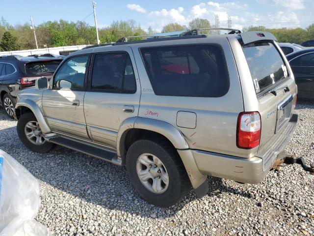 TOYOTA 4RUNNER LI 2002 gold  gas JT3GN87R120232441 photo #3