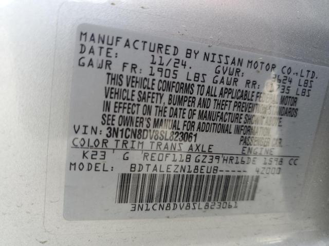2025 NISSAN VERSA S - 3N1CN8DV8SL823061