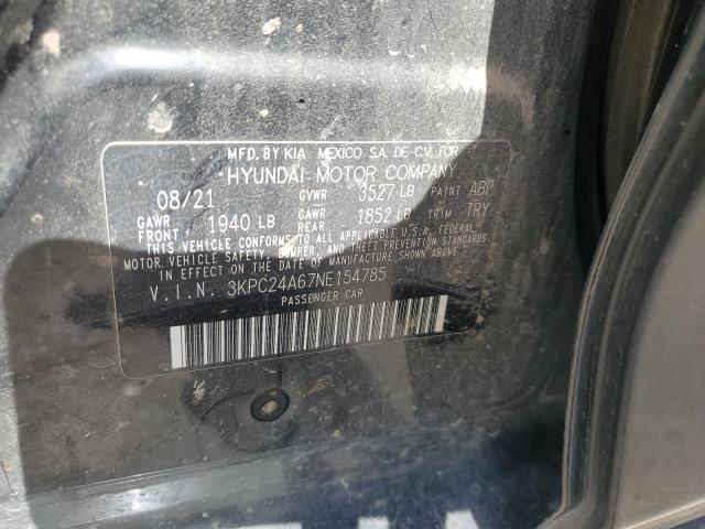 2022 HYUNDAI ACCENT SE - 3KPC24A67NE154785