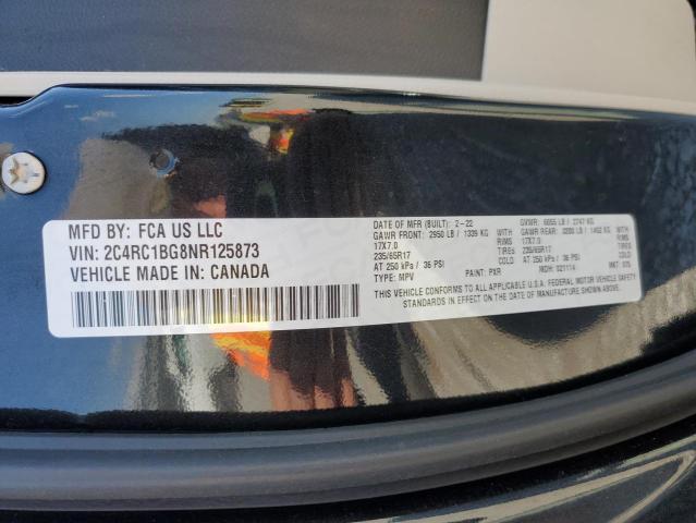 2022 CHRYSLER PACIFICA T - 2C4RC1BG8NR125873