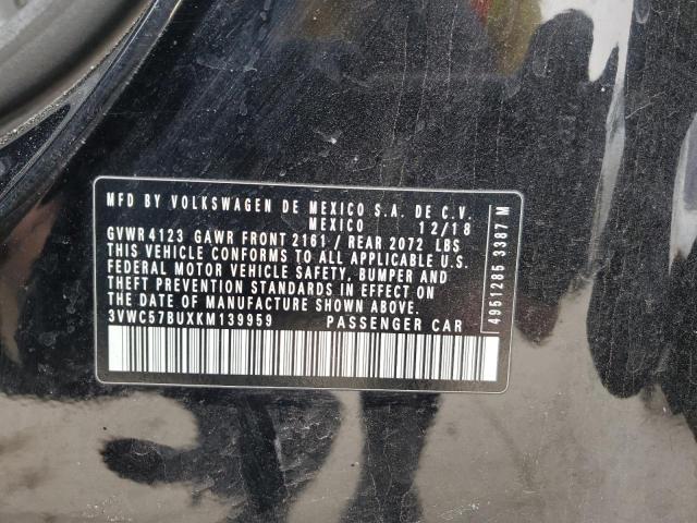 2019 VOLKSWAGEN JETTA S - 3VWC57BUXKM139959
