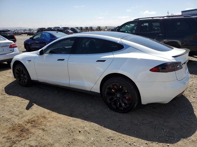 TESLA MODEL S 2013 white  electric 5YJSA1DP0DFP05438 photo #3