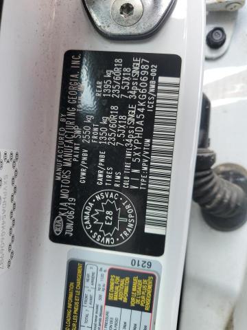 2019 KIA SORENTO EX - 5XYPHDA54KG606987