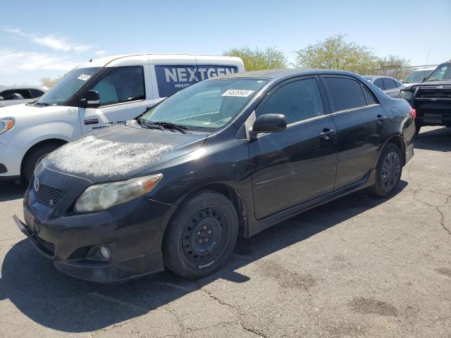 TOYOTA COROLLA BA 2009 black  gas 1NXBU40E09Z052195 photo #1