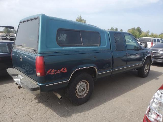 CHEVROLET GMT-400 K1 1997 green club cab gas 1GCEK19W5VE217860 photo #4