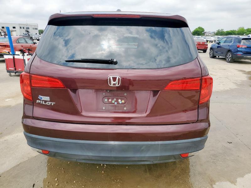 2016 HONDA PILOT EXLN 5FNYF5H74GB017864