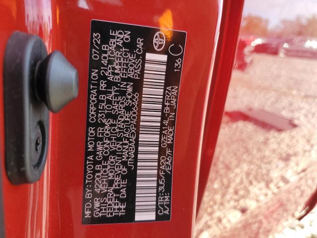 2023 TOYOTA GR COROLLA JTNABAAEXPA006466