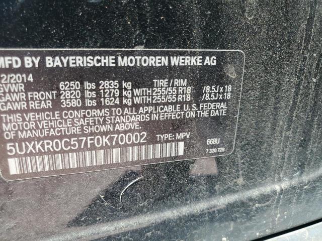 2015 BMW X5 XDRIVE3 - 5UXKR0C57F0K70002