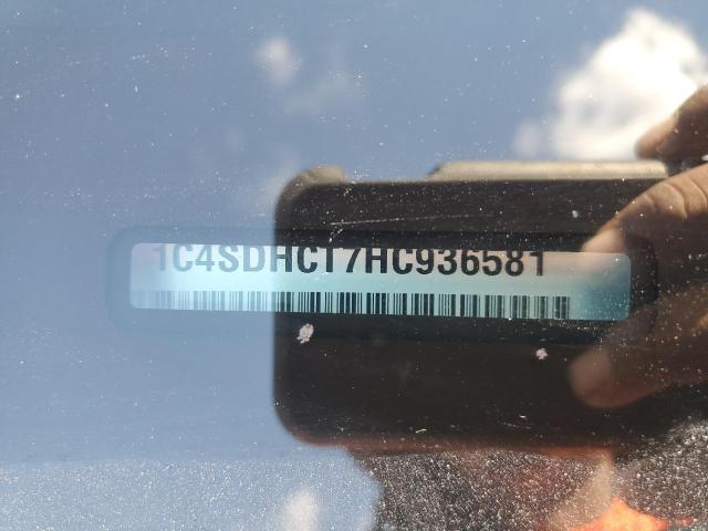 2017 DODGE DURANGO R/ - 1C4SDHCT7HC936581