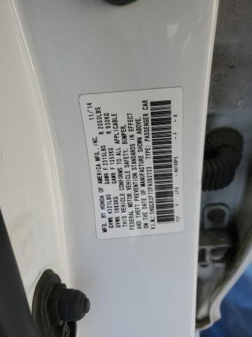 2015 HONDA ACCORD EX - 1HGCR2F70FA062733