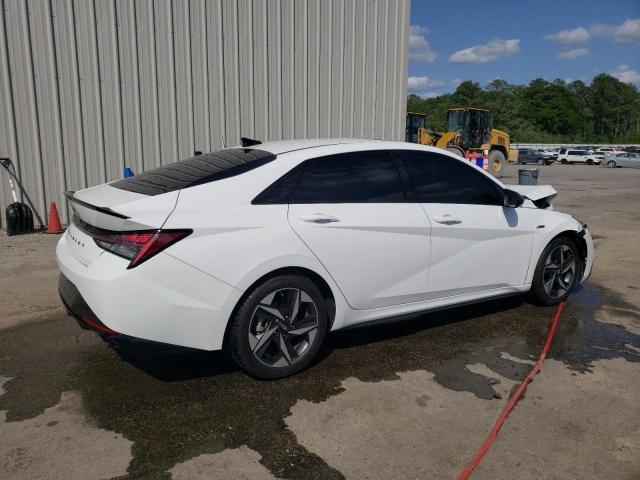 Vin: kmhlr4af9nu304775, lot: 53301435, hyundai elantra n line 20223